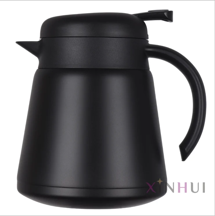 304 Coffee Pot European Vacuum Stainless Steel Thermos Kettle 800ML Wholesale