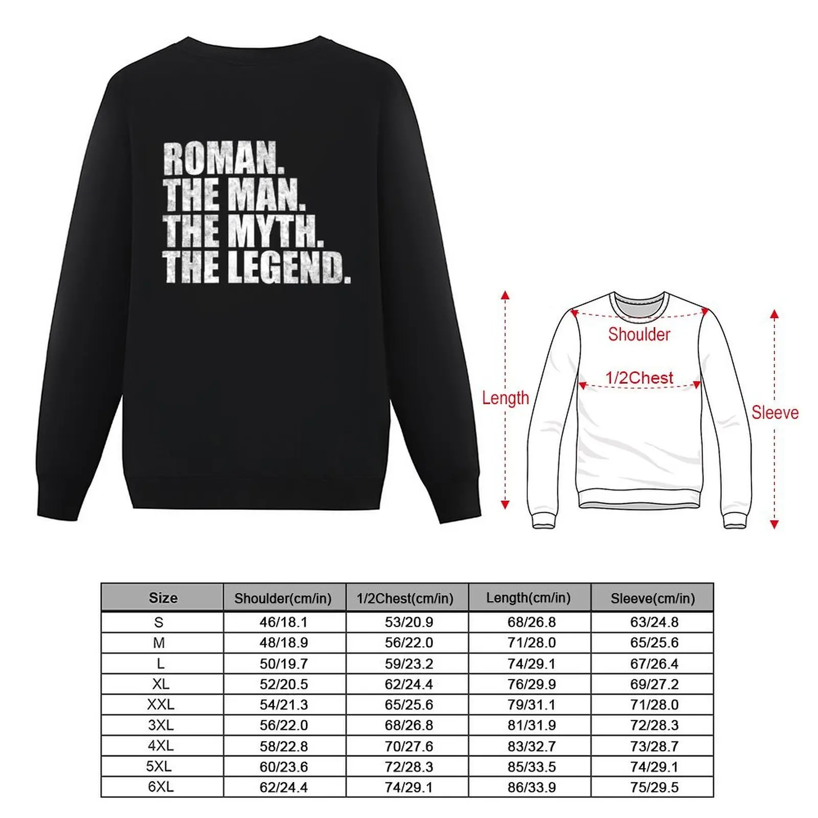 الاسم الروماني الروماني الرجل الأسطورة الأسطورة البلوز الرجال الملابس رياضية الخريف النمط الياباني بلوزات جديدة #5