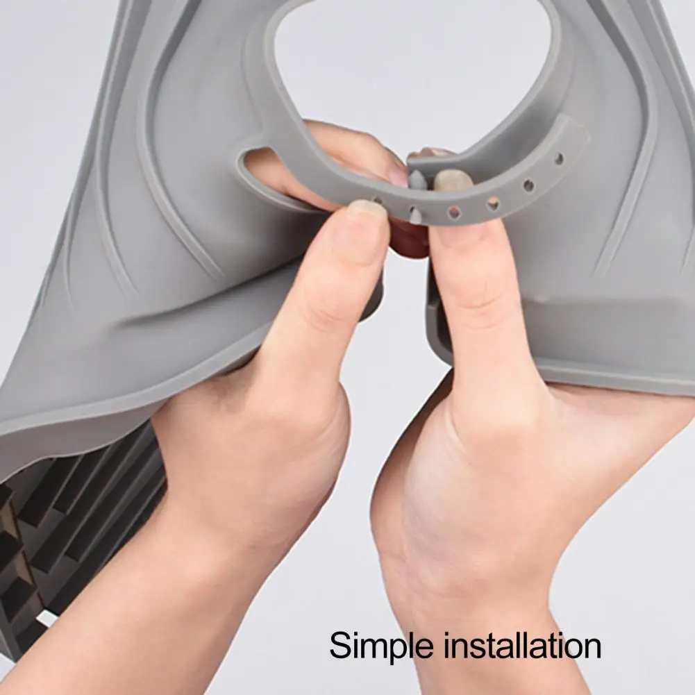 Silicone Sink Faucet Drain Catcher Easy to Clean Sink Drain Catcher Silicone Faucet Drip Catcher Tray Kitchen Sink for Home