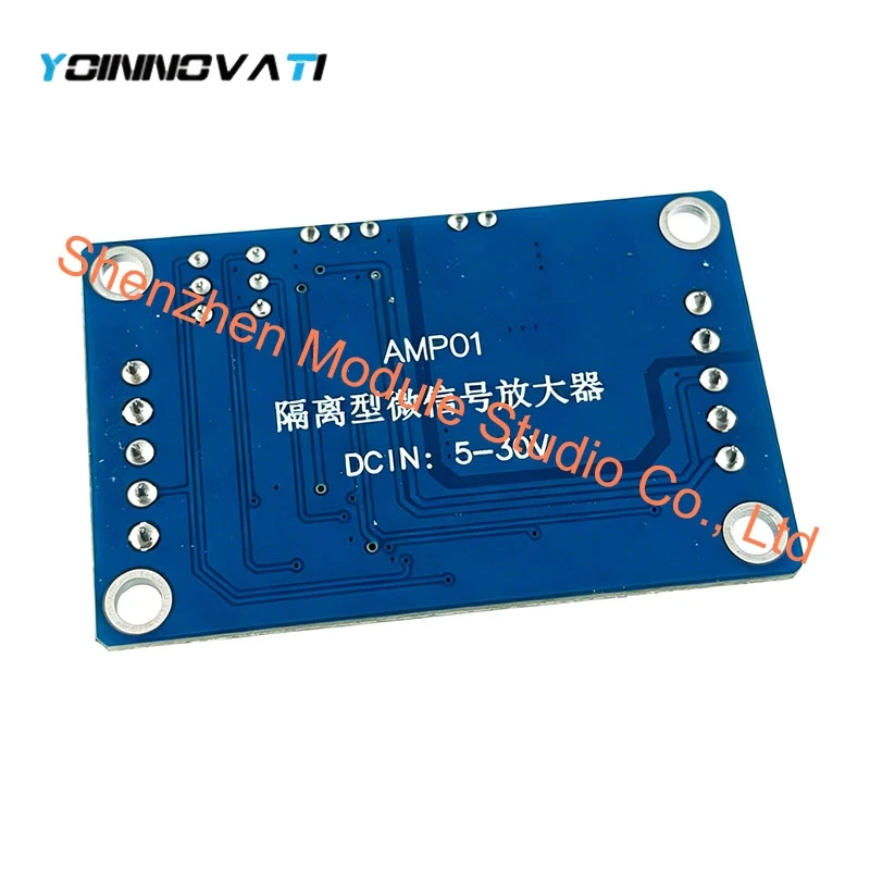 AD620 Isolated High-Precision Millivolt/Microvolt Small Signal Amplifier Module Differential Voltage Instrumentation Transmitter