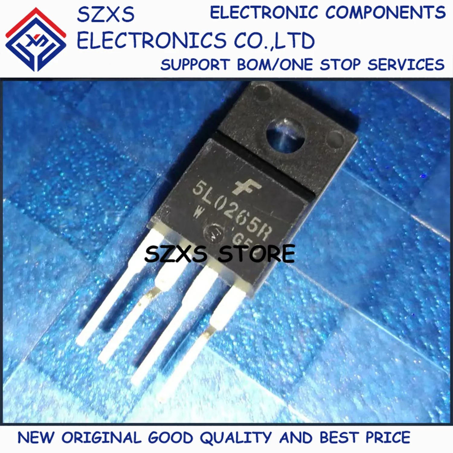 

New Original 10Pcs 5L0265R KA5L0265R 5L0565R KA5L0565R TO-220F Power Switch IC In Stock Electronic Components Good Quality