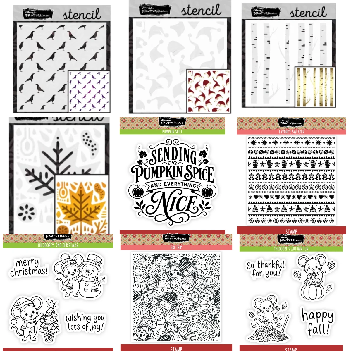 Rats and Pumpkins Stamps 2026 New Metal Cutting Dies For Scrapbook Diary Decoration Embossing Template DIY Greeting Card