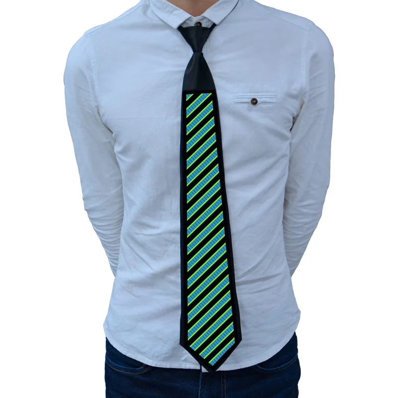 Lampu DIY Sakelar yang diaktifkan dengan suara Lampu Dasi Lampu Pesta Dansa Natal Pertunjukan Lampu Liburan Halloween