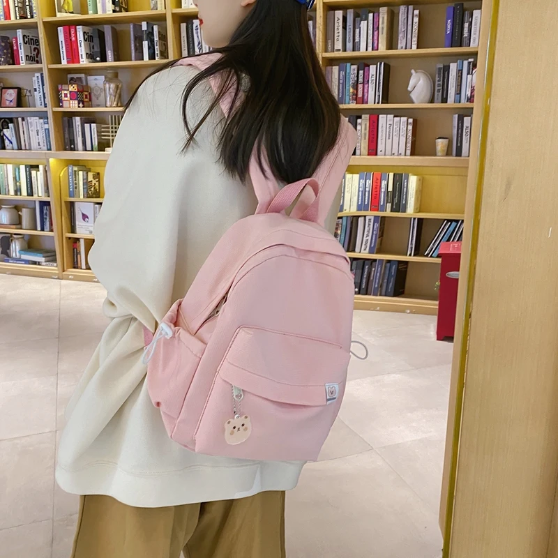 Backpack High School College Student Large Capacity Junior High School Student Bag Women\'s Korean Version Ins Style Backpack