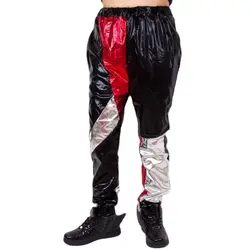 Heroprose-Unisex Hip Hop Dance Pants, Personality Sweatpants, Stage Performance, Jazz Color Patchwork Trousers, Fashion, Harem