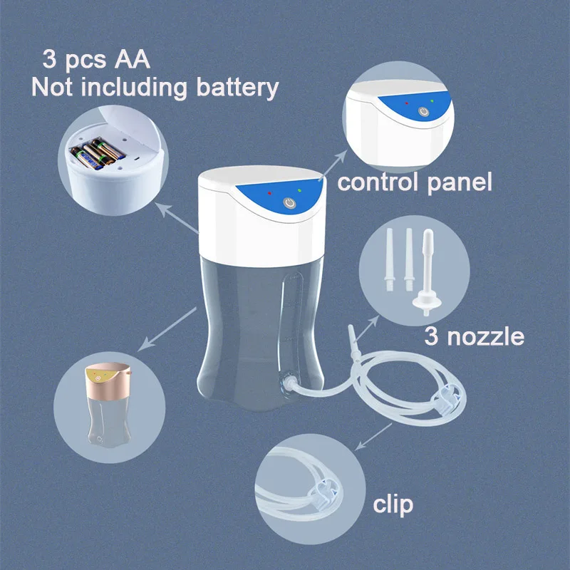 WETIPS Intestines Enema Deep Cleaner Organic Bucket Kit Auto Anal lavement Ducha Electric Enema Machine Colon Auto Bidet Washing