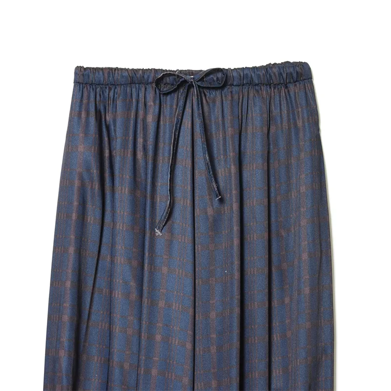 سراويل نسائية عالية الشارع منقوشة منتفخة غير رسمية لخريف وشتاء 2025 مجموعة جديدة سراويل عصرية #5