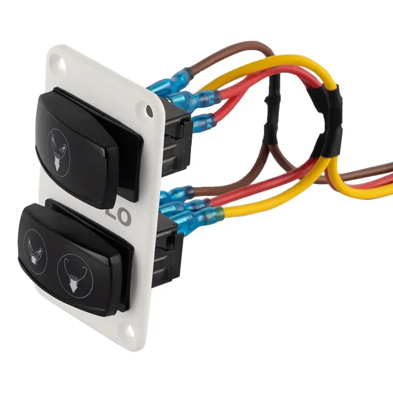 For Toilet Control Switch Panel Yacht Marine RV Boat Accessories Flush Button Replacement Part Waterproof Bathroom Fixture