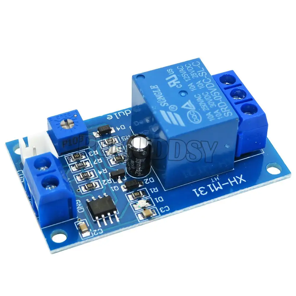 DC 5V 12V XH-M131 Light Control Switch Photoresistor Relay Module Detection Sensor 10A Brightness Automatic Control Module