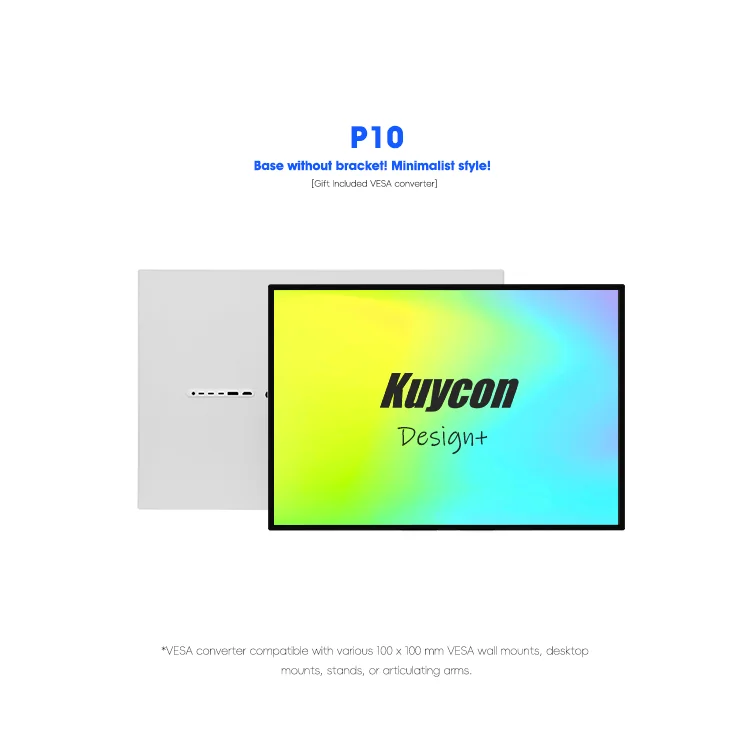 Kuycon P10 Display Screen 28.2 Inch 4k60HZ Monitor Designer High-definition IPS Mirror Surface Notebook Split Screen Monitor