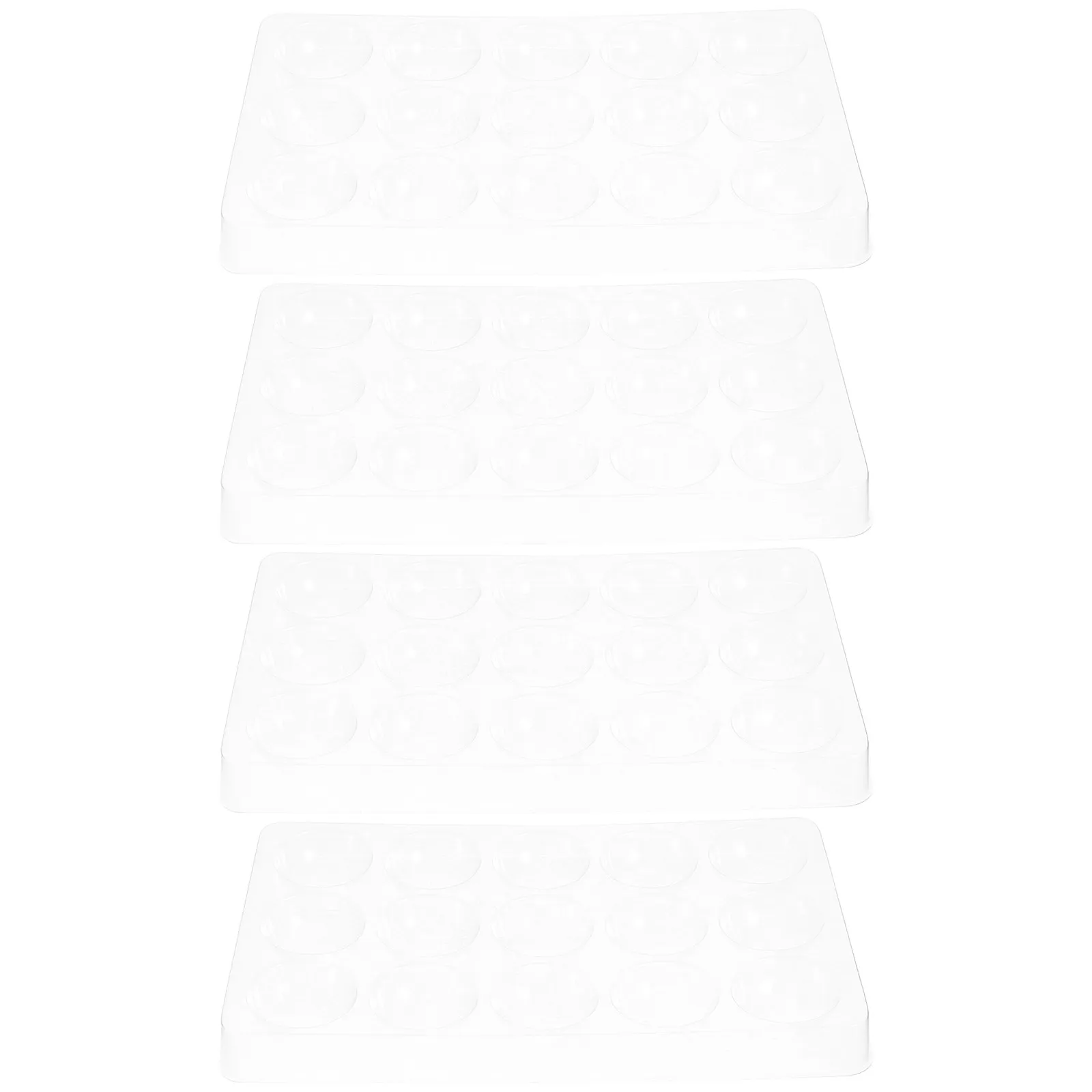 4Pcs Cake Flower Drying Rack Flexible Plastic Sugarcraft Tool for Fondant Royal Icing Leaves Bow Ribbons Streamers Crafting