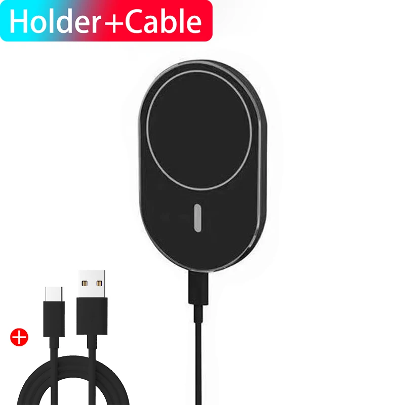 

Магнитные автомобильные держатели для телефонов Magsafe iPhone 12 13 14 Pro Max, магнитный держатель для беспроводных зарядных устройств 15 Вт, аксессуары для 15 16 Plus