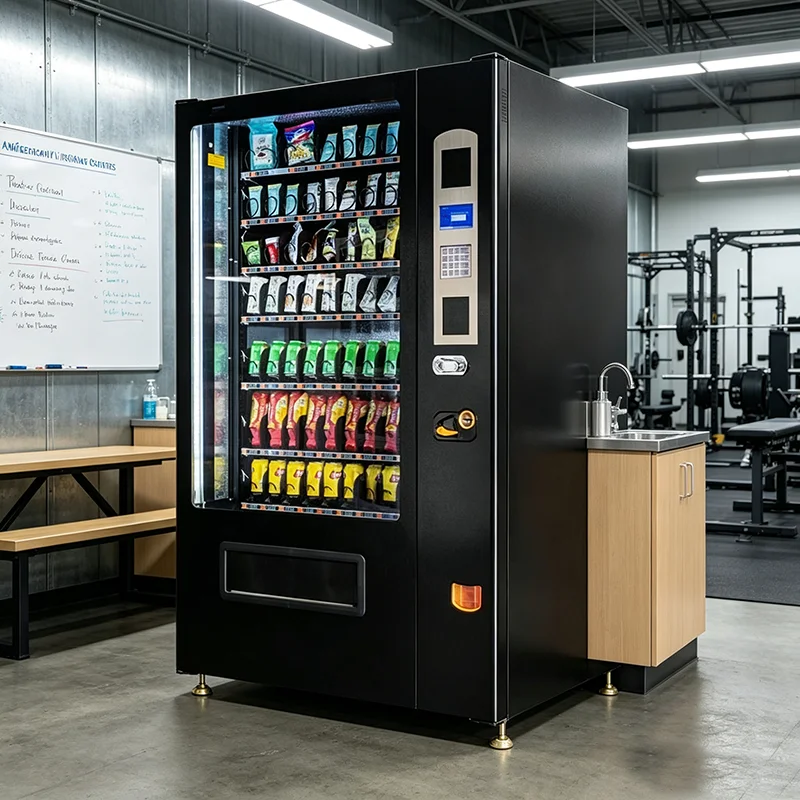 Meal Prep Vending Machine - Vending Machine Coin Bill Operated Automatic