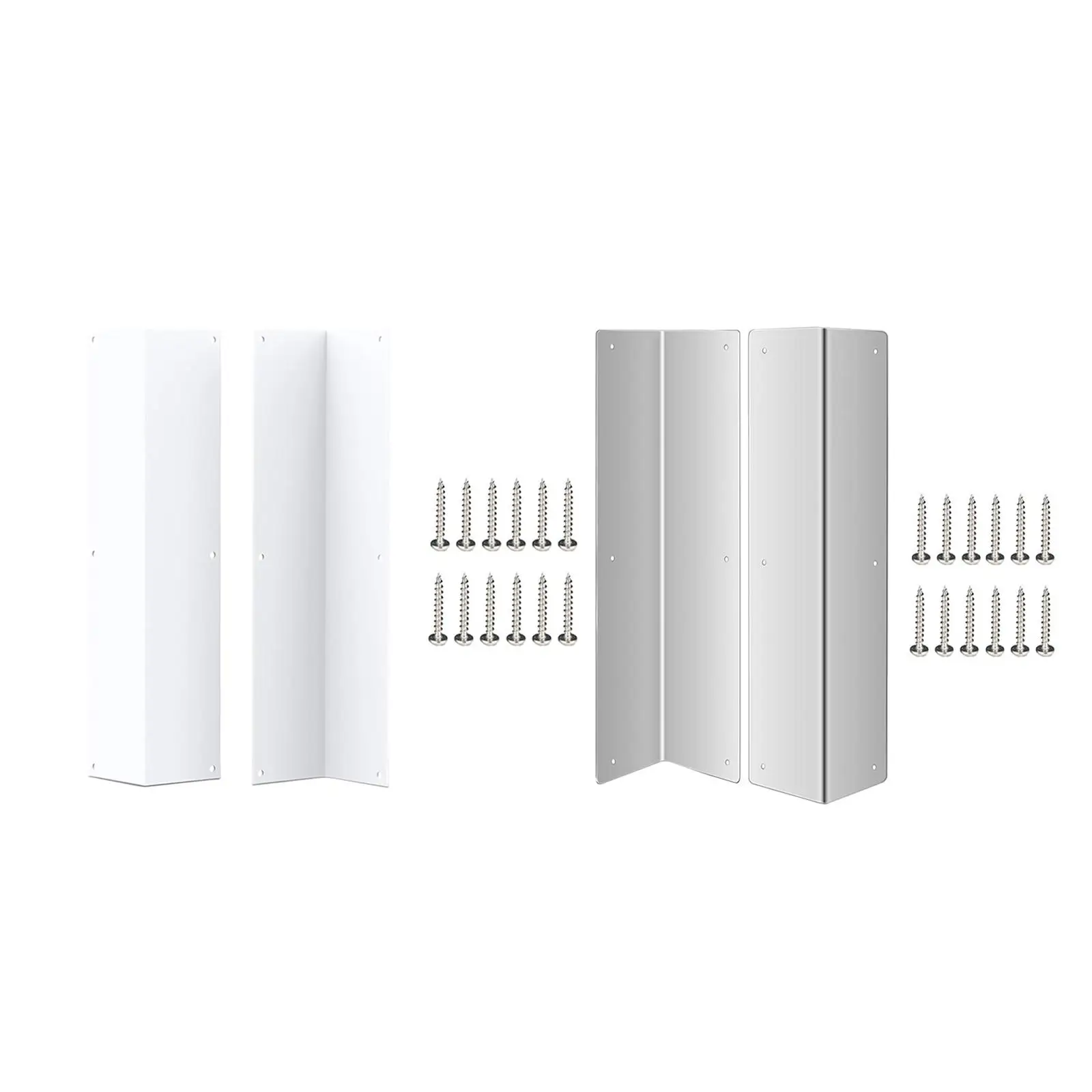 Exterior Wall Metal Corner Guard Smooth Finish Edge Protection for Home and Commercial Use