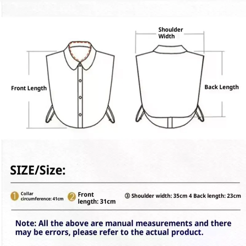 قميص نسائي عتيق بياقة صناعية بنية دافئة وأنيقة مثالي لطبقات ملابس غير رسمية قميص على الطراز العتيق، ياقات قابلة للفصل #6
