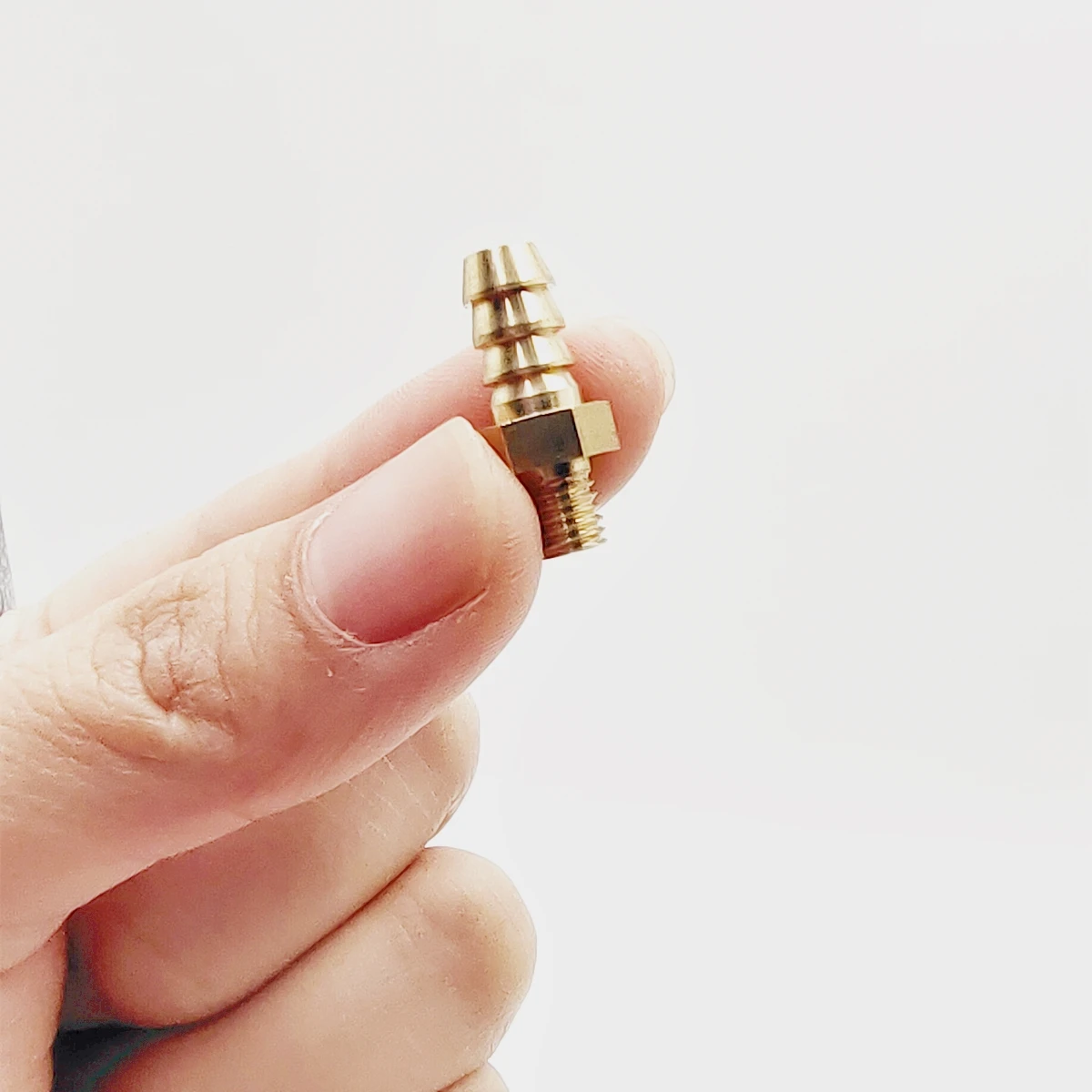 Mini Pagoda Brass Pipe Fittings Male Thread M4 M5 M6 Brass3mm 4mm 5 6 mm Barb Hose Leather Tube Trachea Connector