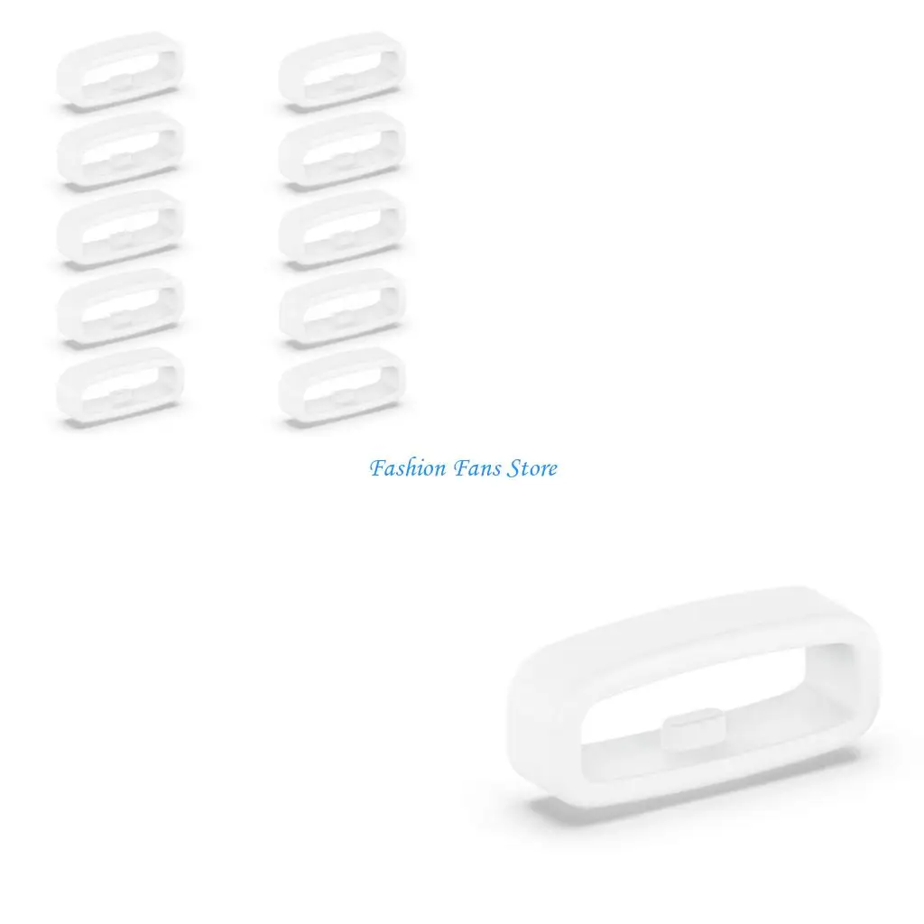 Smartwatch Strap Retainer Replacement Silicone Fastener Ring 18mm / 20mm / 22mm