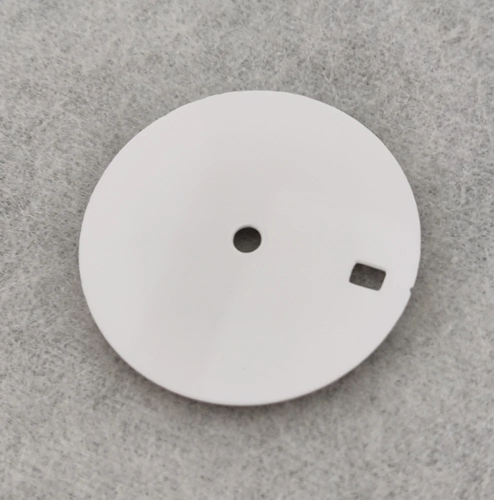 Quadrante dell'orologio da 28,5 mm Quadrante NH35 Quadrante NH36 Quadrante vuoto Quadrante bianco Accessori per orologi adatti per movimento NH35/NH36