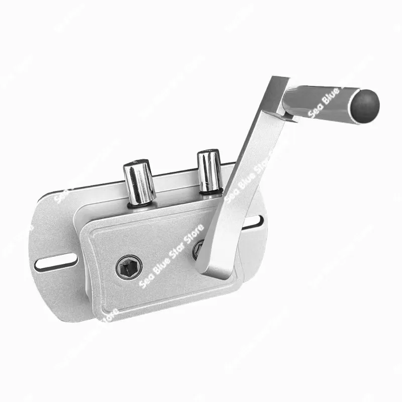 

Lifting drying rack accessories hand crank Lifting drying rack rocker special non-punching two hole spacing can be adjusted