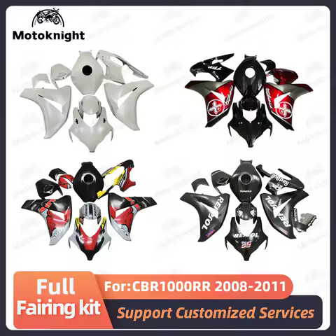 Motorcycle Full Fairings kits Fit For Honda CBR1000RR CBR1000 2008 2009 2010 2011 Fairing Kit Painted Bodywork New ABS Plastic
