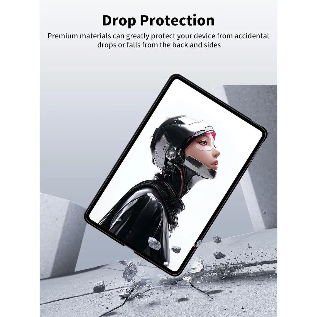 Capa para REDMAGIC Astra Gaming Tablet 9.06 polegadas 2025 Capa de proteção anti-arranhões para REDMAGIC Tablet 3 Pro (preto)