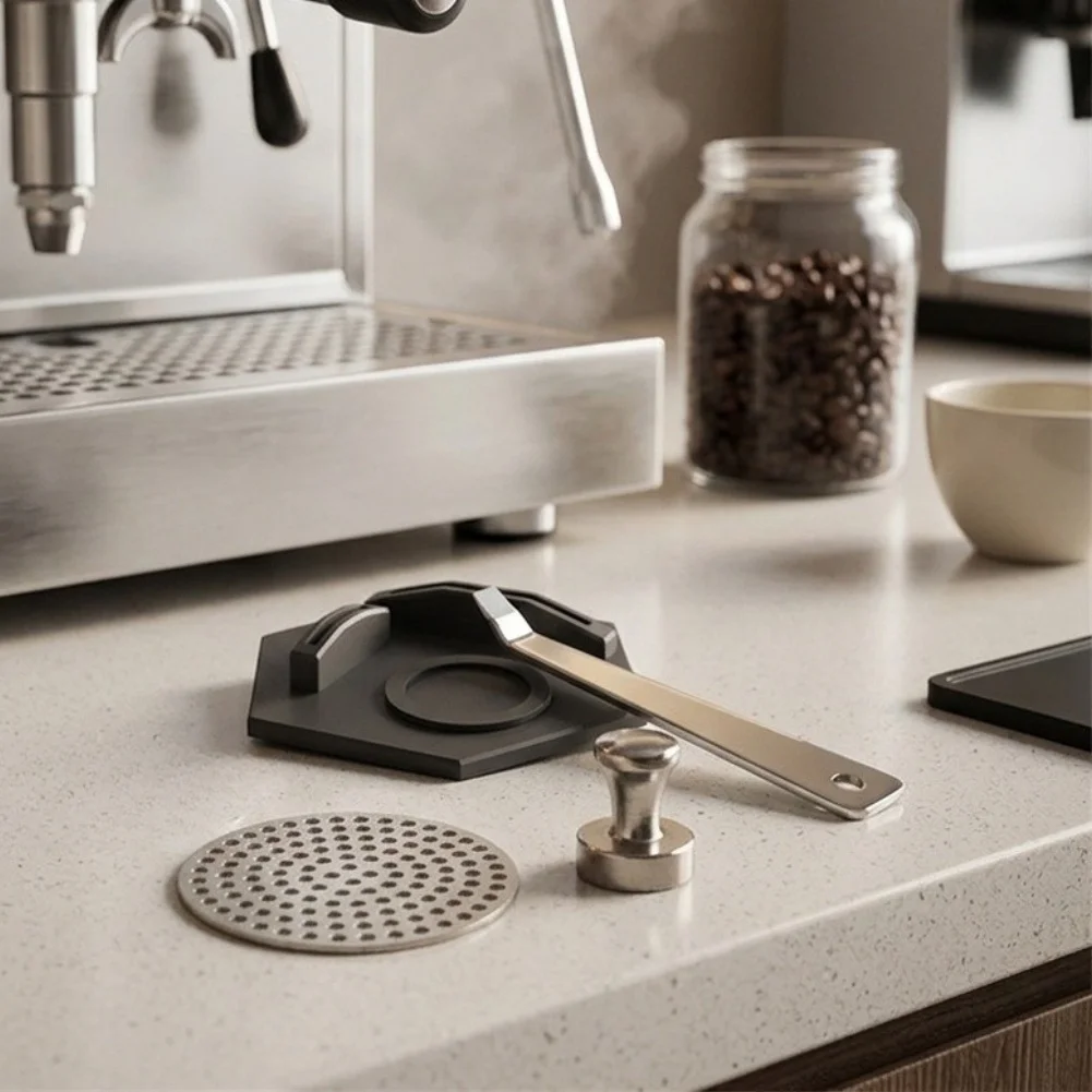 for espresso Puck Screen for Filter Tool with Magnet for Portafilter Basket to Maintain Clean Brew Head and Support Reliable