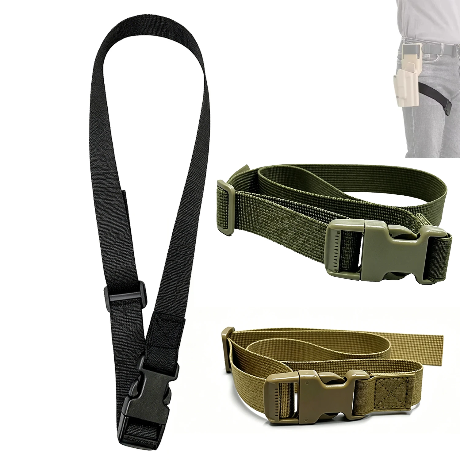 

Tactical Pistol Holster Adapter Leg Carry for QLS Kit Holster With Leg Strap Hunting Gear Accessories