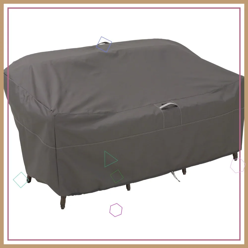 

Water-Resistant 76 Inch Patio Sofa/Loveseat Cover, Heavy Duty Outdoor Furniture Protector