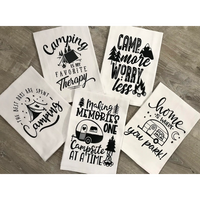 Let’s Go Camping! Tea Towels for Camping Bachelorette Birthday Camp Theme Party Supplies Gift for Friend Camping Decoration