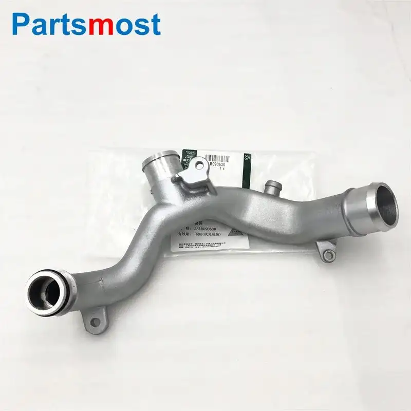 LR090630 UPPER LR092992 LOWER SC WATER OUTLET PIPE THERMOSTAT TUBE FOR 3.0L V6 5.0 V8 PETROL DISCOVERY 4 RANGE ROVER SPORT VELAR