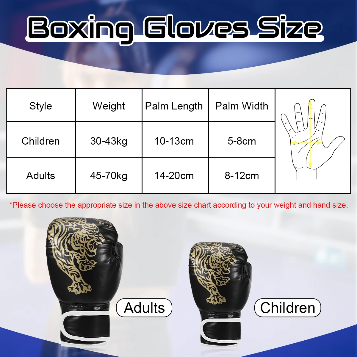1 Pair Punching Training Workout Fight Exercise Mitts Kids Leather Boxing Gloves Kids Children Train Gym Glove Hand Protector image 6