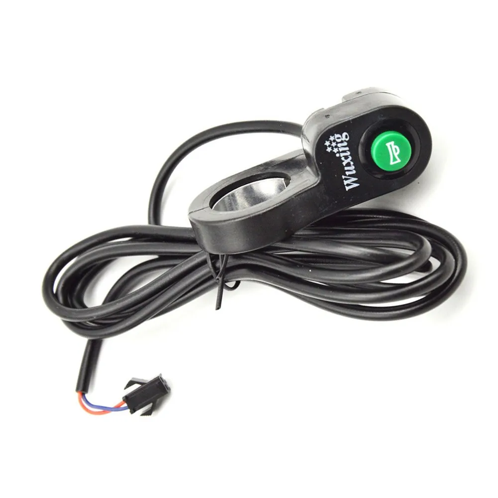 

Handlebar Switch Bike Horn Button 7/8\\\" Momentary 22mm ABS Plastic Shell Copper Wire For Electric Bike Brand New