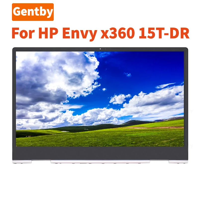 

ЖК-экран для HP Envy X360 15T DR 15 DR 15M-DR 15T-DR100 15-DR0012DX, сенсорная панель FHD или UHD IPS с дигитайзером в сборе, 15,6 дюйма