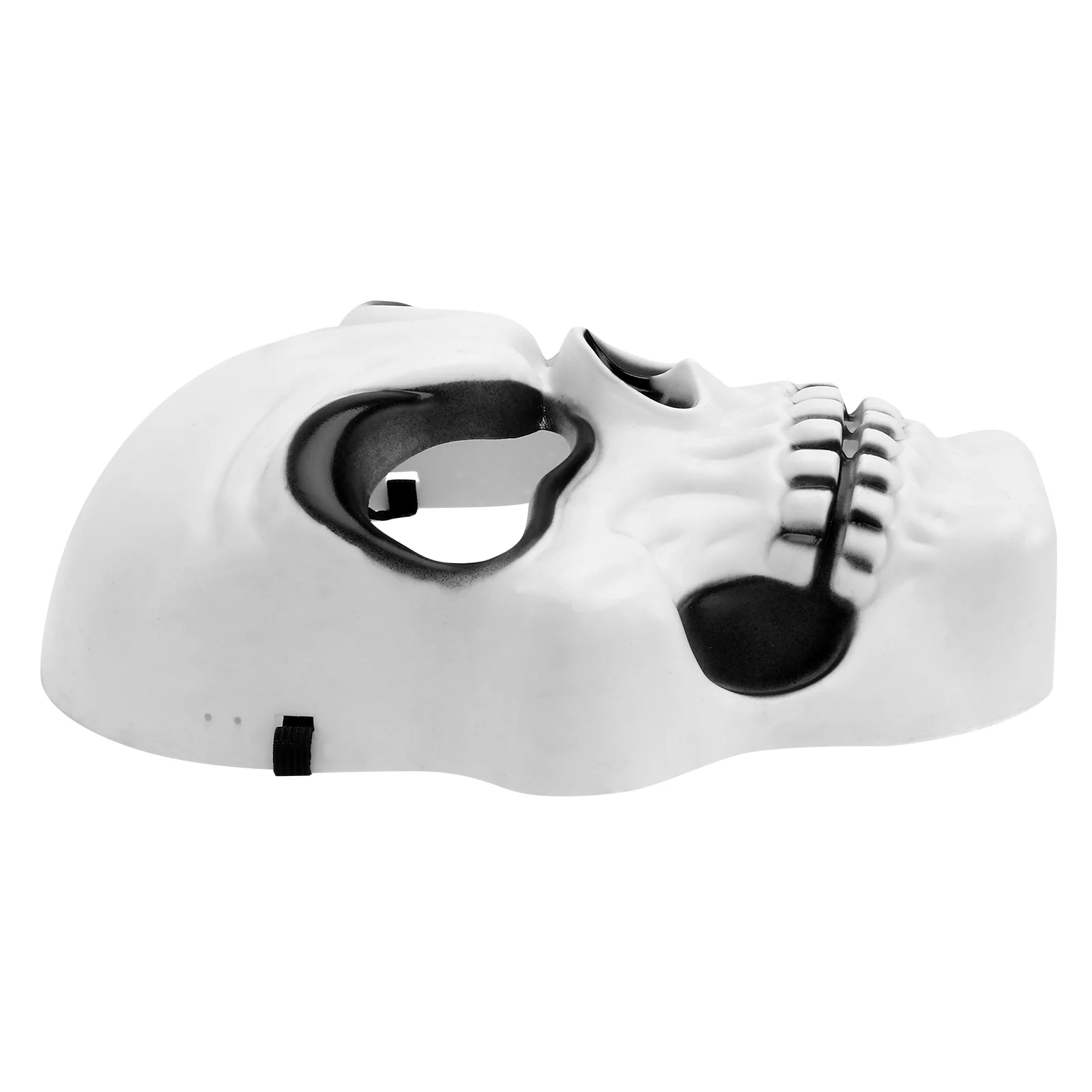 Halloween Skull Mask Horror Mask Costume Party Adult Mask Cosplay Mask for Decor White and Black