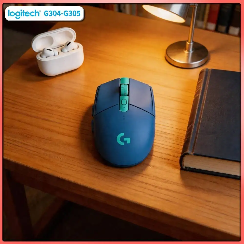 Logitech G304 LIGHTSPEED Wireless Gaming Mouse 12000 DPI 1ms Latency HERO Sensor 250hr Battery Travel Mouse Comfort Grip Users