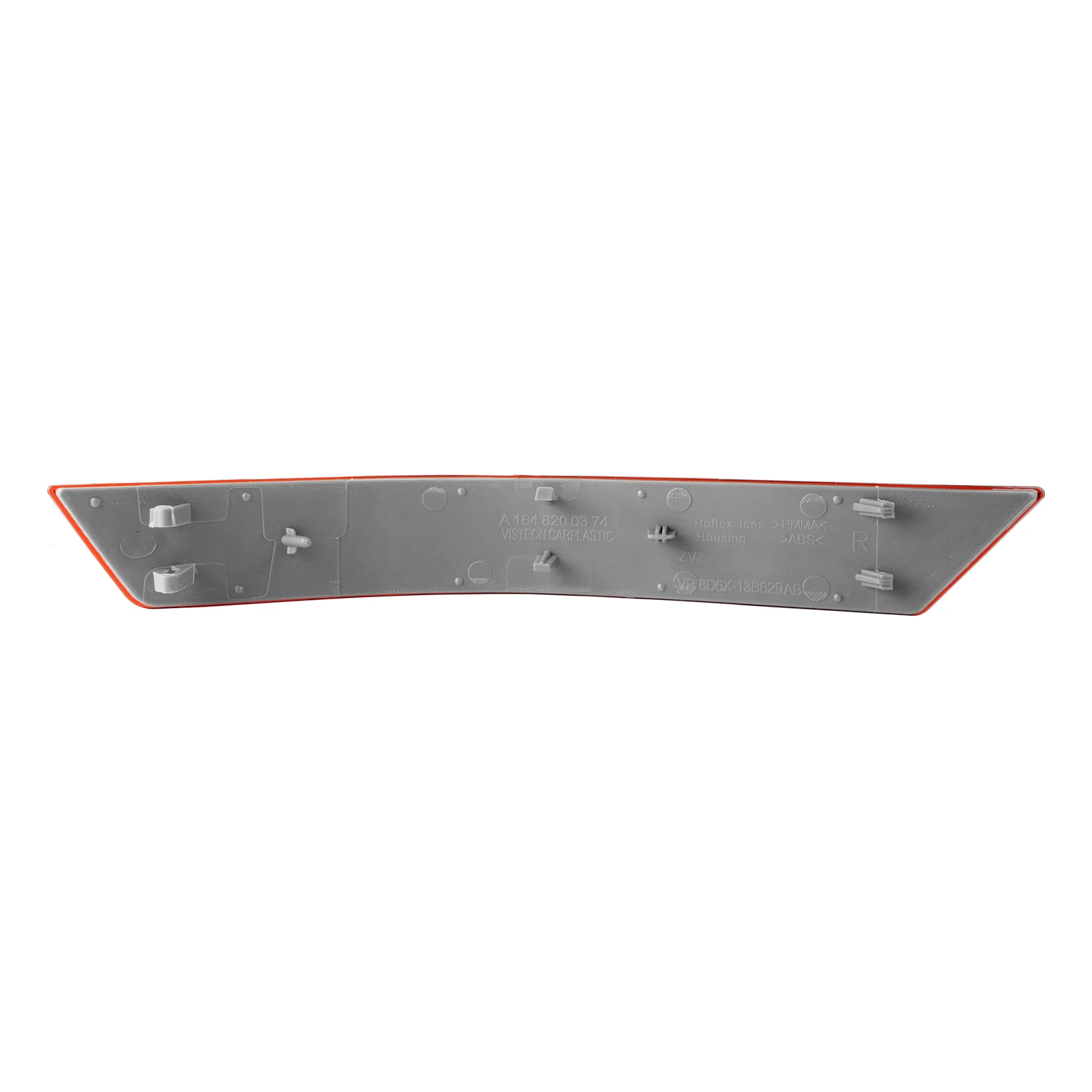 Right Hand Rear Bumper Reflector Red Lens A1648200474 For Mercedes M-Class W164 ML320 ML350 ML550 SUV 2008-2011 Car Body Cover