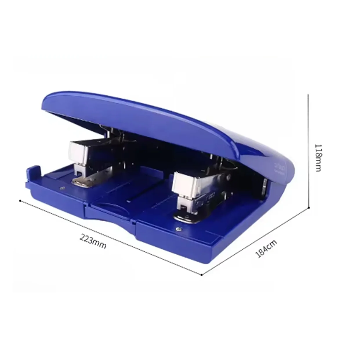 

COMEE 55Y2 Double Effortless Standard Stapler 50 Pages Two End Document Stapler 24/6 26/8 Needles