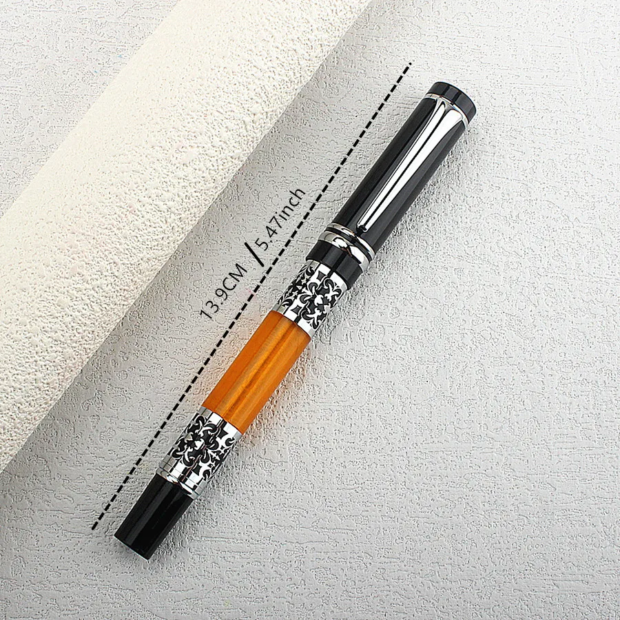 High Quality Luxury Metal Ballpoint Pen Sculpture Pattern Roller Pen Office School Stationary Pen