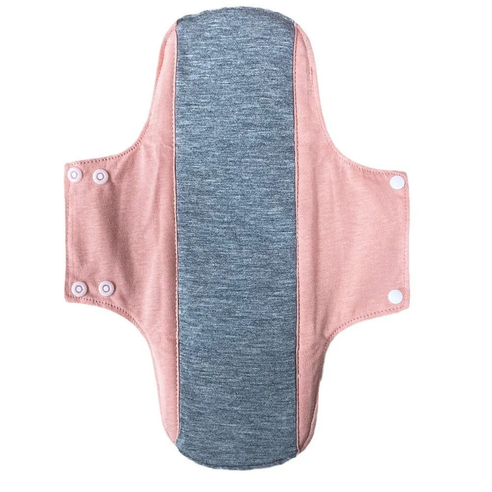 

Многоразовые менструальные прокладки из графена 23/28 см, мягкие, супервпитывающие, для женщин, на ночь