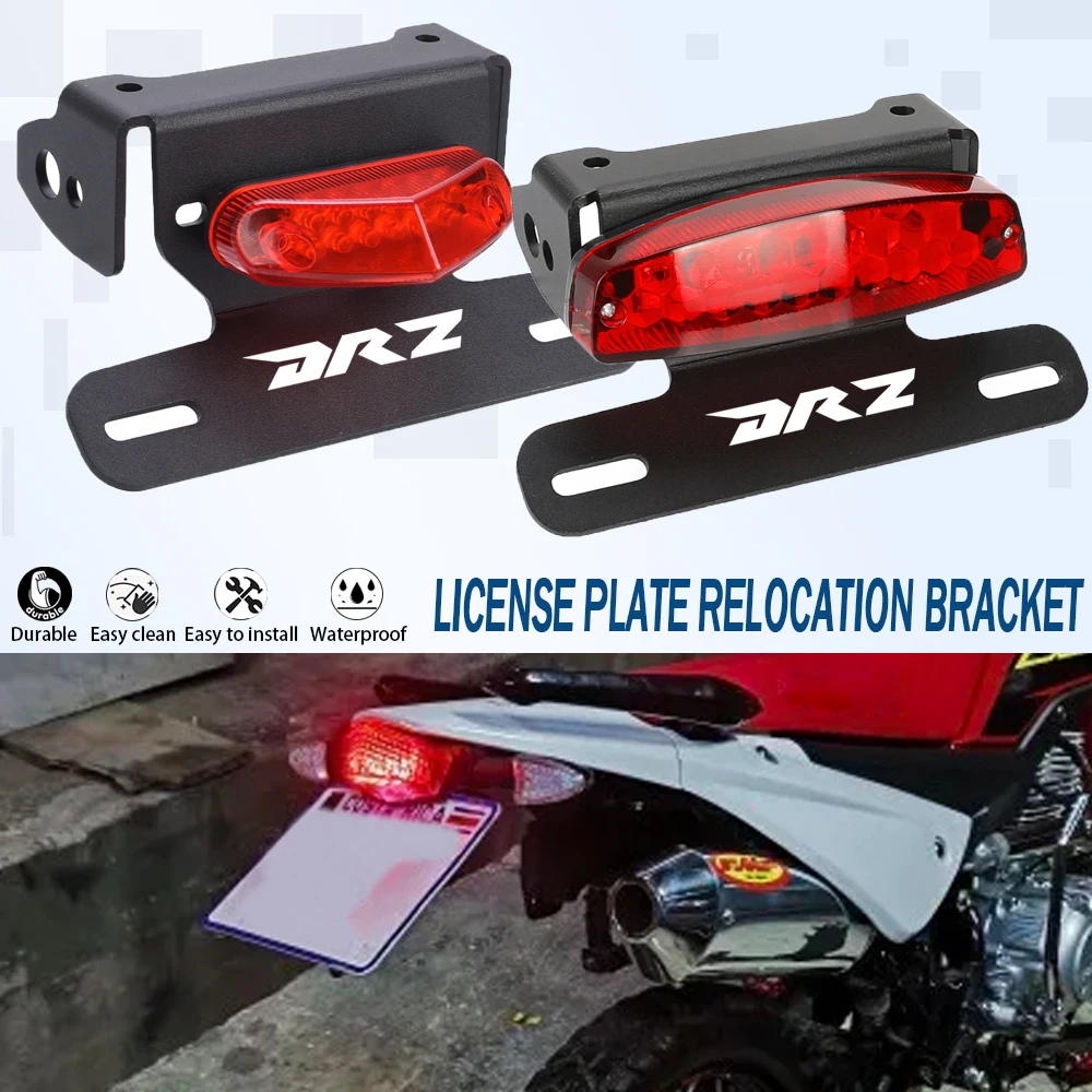 لسوزوكي DRZ400 DRZ400E لوحة ترخيص نقل قوس DRZ400S DRZ400SM DRZ 400 SM/S/E 2008-2025 2024 2023 2022 2021 2020