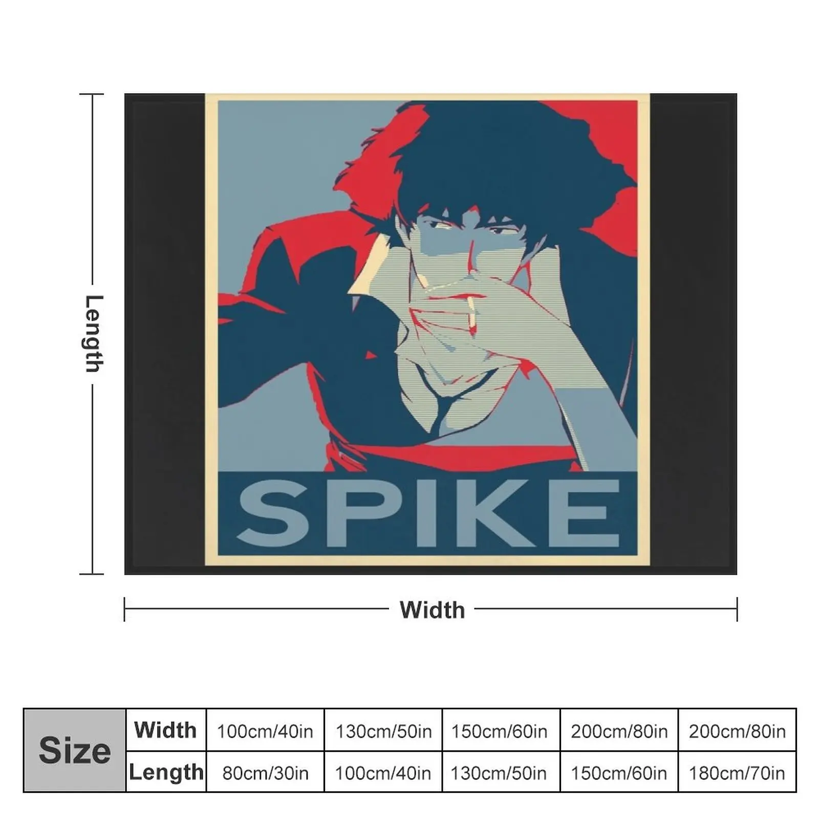 Spike Spiegel Throw Blanket Soft Blankets For Baby Polar Blankets