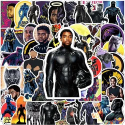 10/30/50PCS Disney Marvel Superhero Black Panther Sticker Cartoon DIY Car Laptop Luggage Skateboard Graffiti Decals Fun for Kids