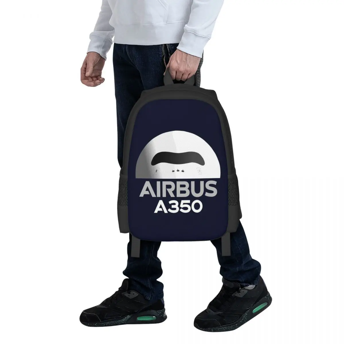 

Новый рюкзак Airbus Beluga A350 для студентов, школьный рюкзак, походный рюкзак для путешествий, модная сумка для книг, сумка через плечо для мужчин и женщин
