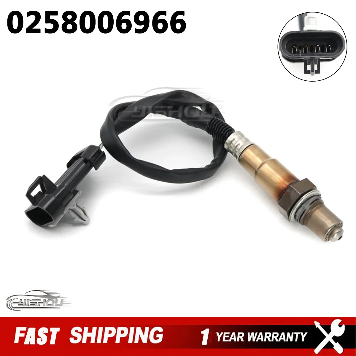 

0258006966 Air Fuel Ratio Lambda O2 Oxygen Sensor for MAZDA 323 CHERY B21 B23 BYD F0 SURUI TIGGO