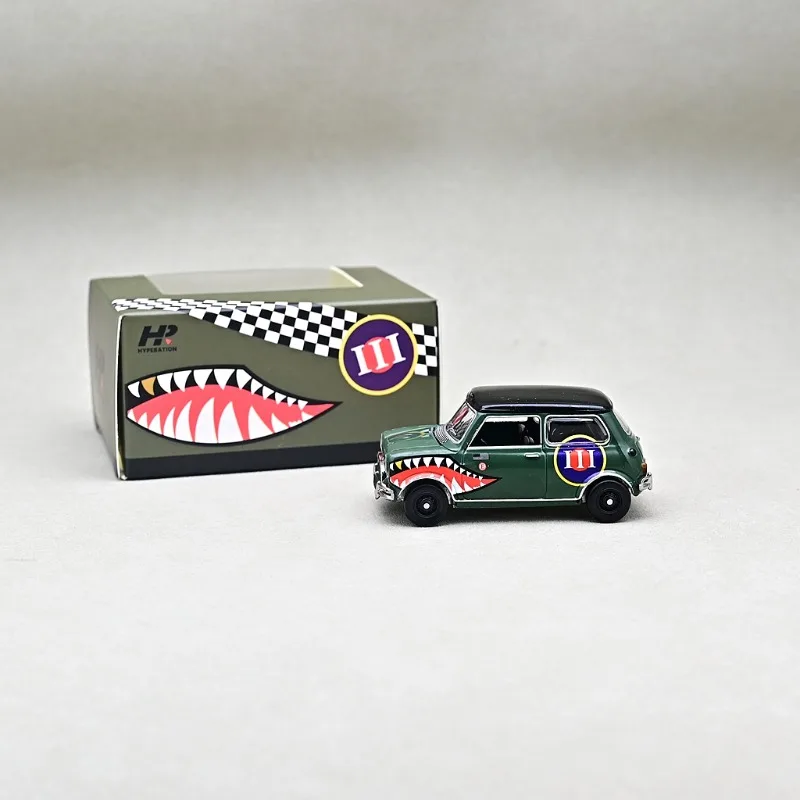 TINY 1/64 Mini Cooper Shark Alloy Motor Vehicle Toy Die-casting Metal Model Collection Boy Christmas Gift