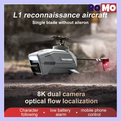 8k High Definition 4d-L1 Helicopter Dual Camera Quadcopter 2.4ghz 4ch Remote Controlelectronic Gyroscope Airplane Rc Toys