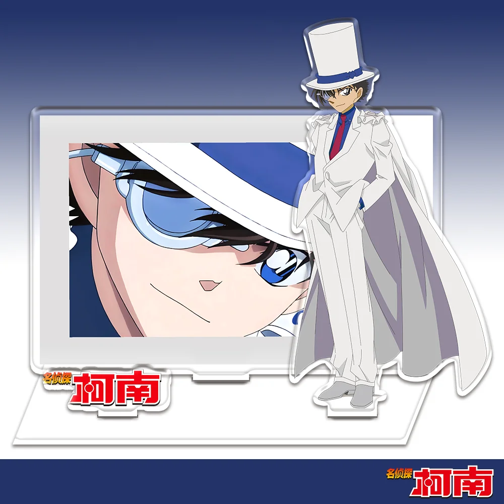 Anime Stand Action Figure Detective Conan Case Closed Mouri Ran Kuroba Kaito Haibara Ai Acrylic Desktop Stand Model Toys Gift