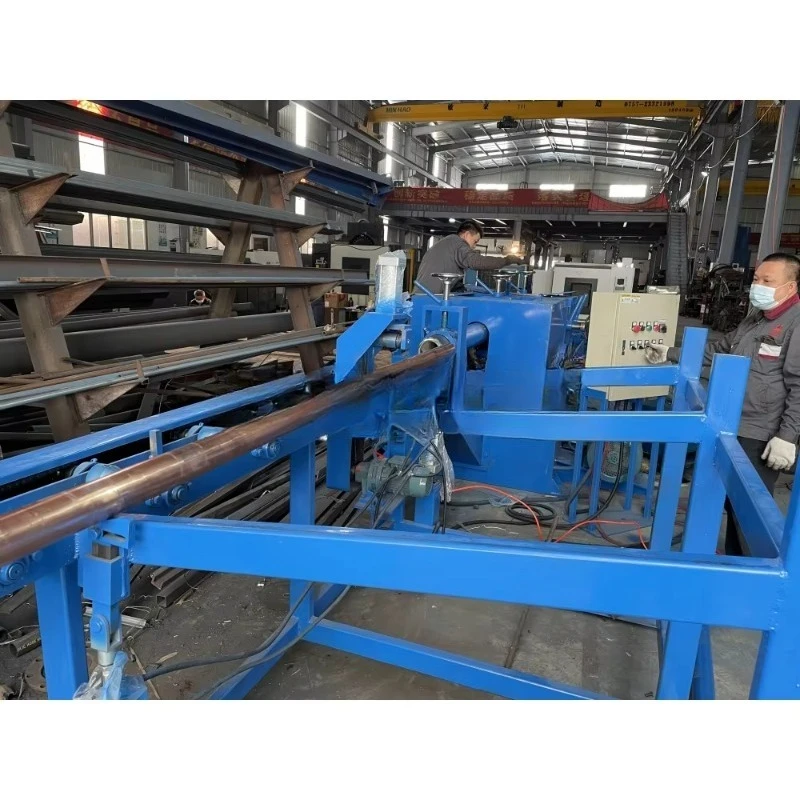 Two-roll straightening machine for black and alloy steel bars for construction and manufacturing lines view 3