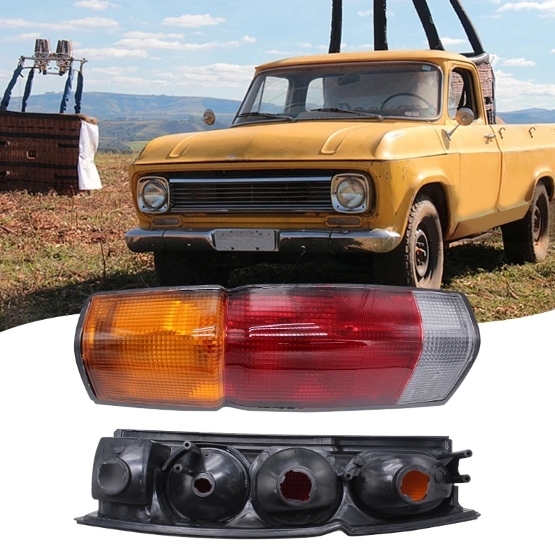 

Pickup Truck Tail Light Assembly Direct Fit Replacement Strong Plastic Construction Simple Installation for Vehicle D21 X37F