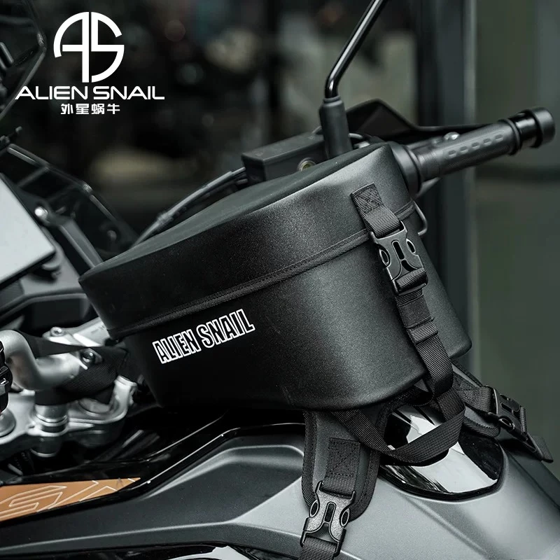 Alien Snail Motorcycle Waterproof Fuel Tank Bag Dustproof Tear Resistant Commuter Storage Dry Wet Separation Bolsa Moto